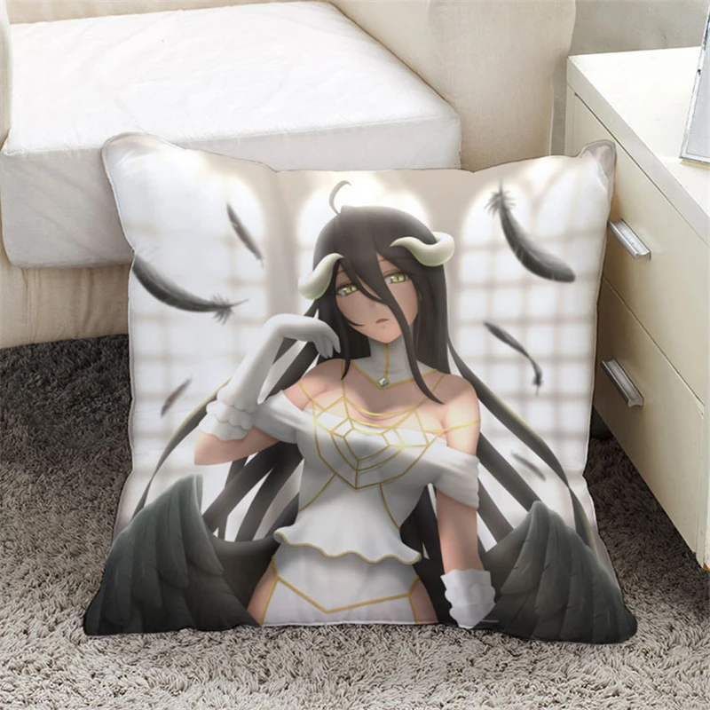 Аниме Манга Оверлорд альбедо нарберал мультфильм сглаза Двусторонняя атласная