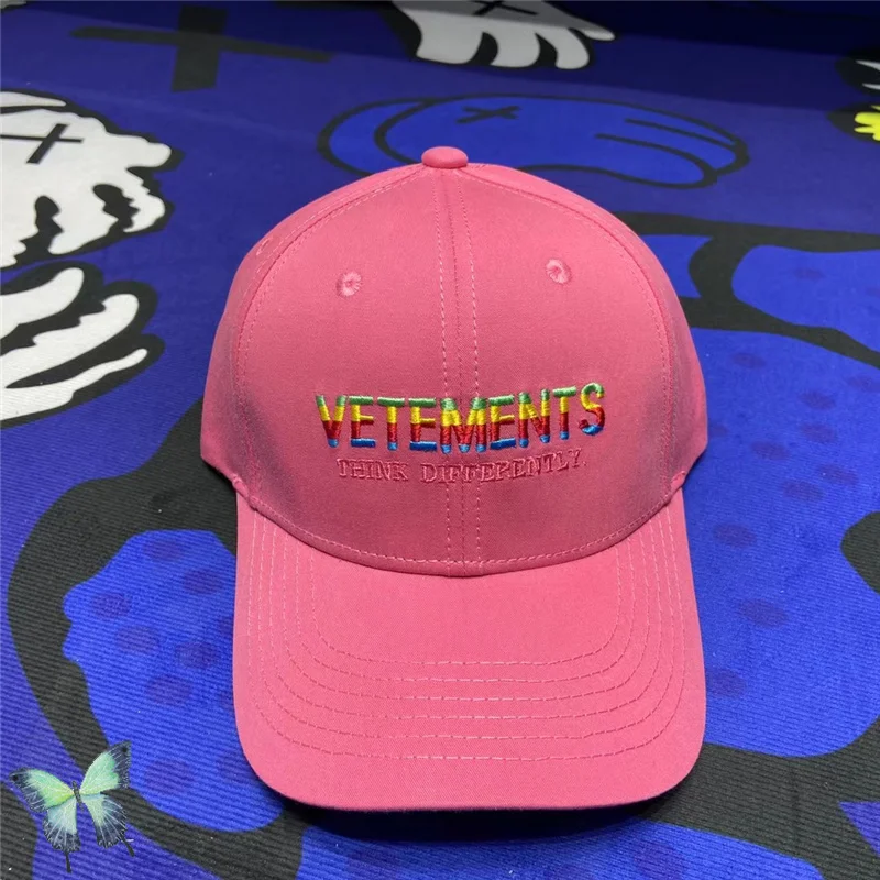 

Бейсболка для мужчин и женщин, Кепка с радужной вышивкой и надписью, с биркой