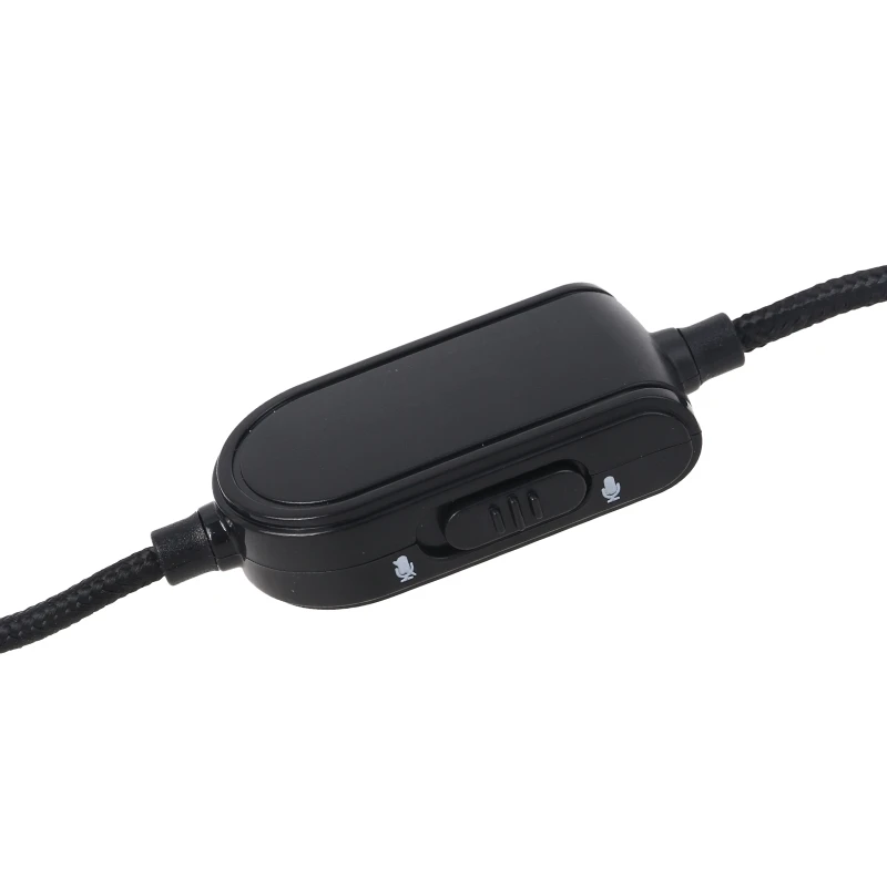 Аудиокабель со штекером 3 5 мм на USB Talkback для чата встроенный бесшумный регулятор