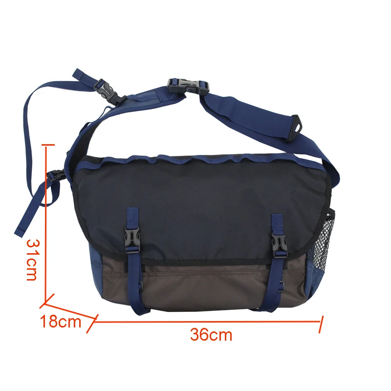 Сумка мессенджер уличная Мужская водонепроницаемая нейлоновая сумка через