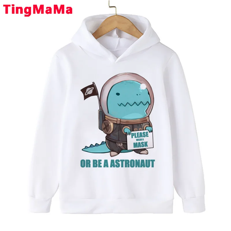 

Детский свитшот с динозавром, дизайнерская одежда, милая Забавная детская одежда для девочек, пуловер для малышей