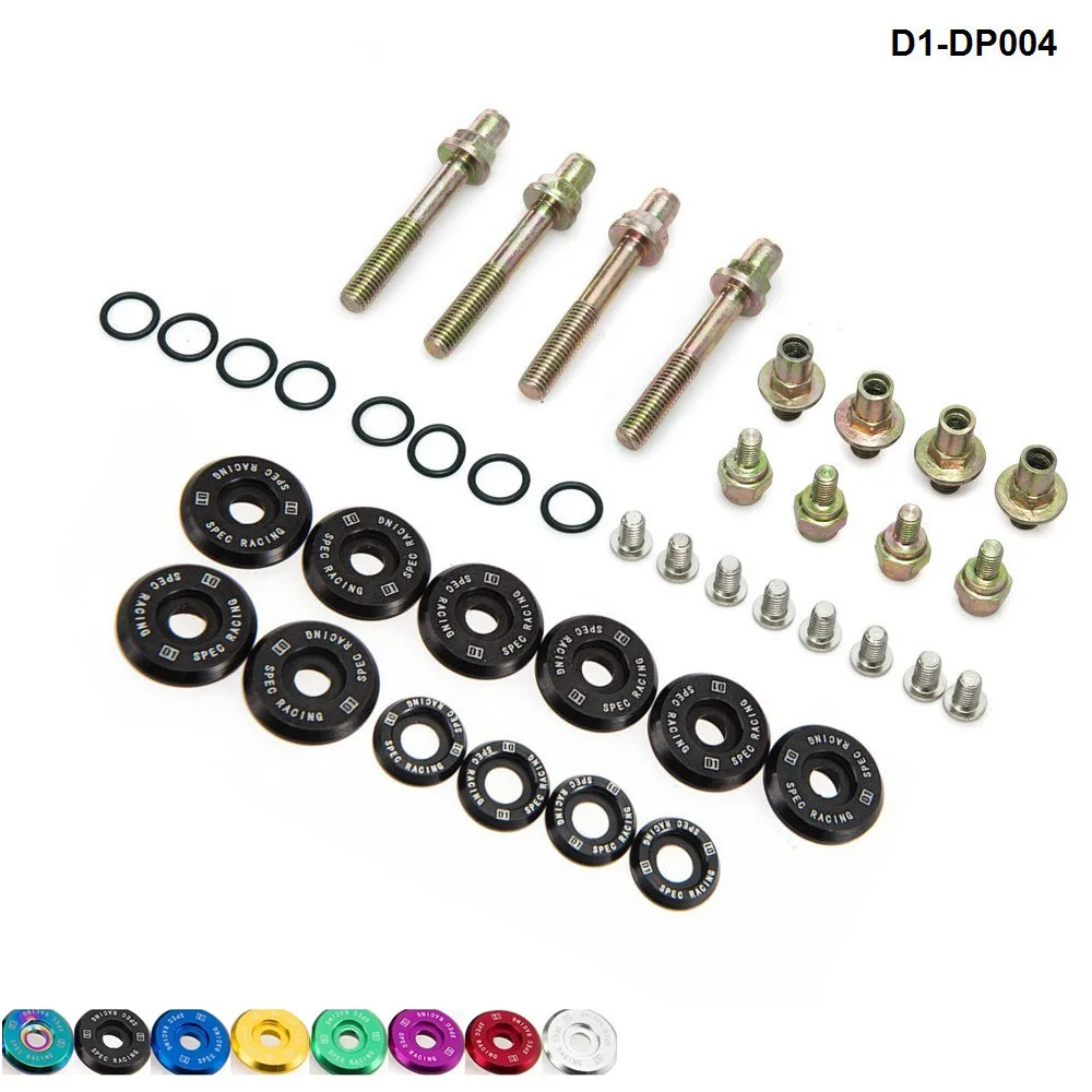 D1 Spec Sport RACING для B Series Vtec низкопрофильный анодированный алюминиевый чехол