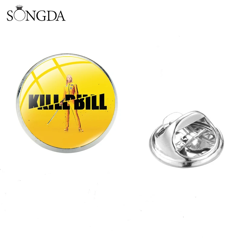 Значок на воротник с надписью Убить Билла значок крутая Юма Турман для мести