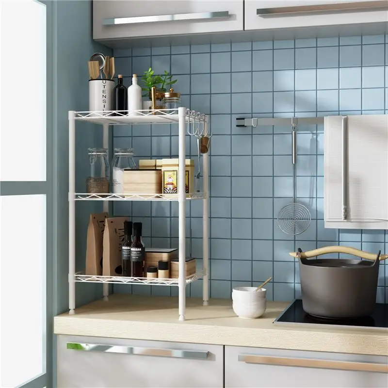 

Shelves For Wall Sponge Holder Accessories Rack Repisa Kitchen Storage Rangement Cuisine Prateleira Bathroom Organizer Shelf