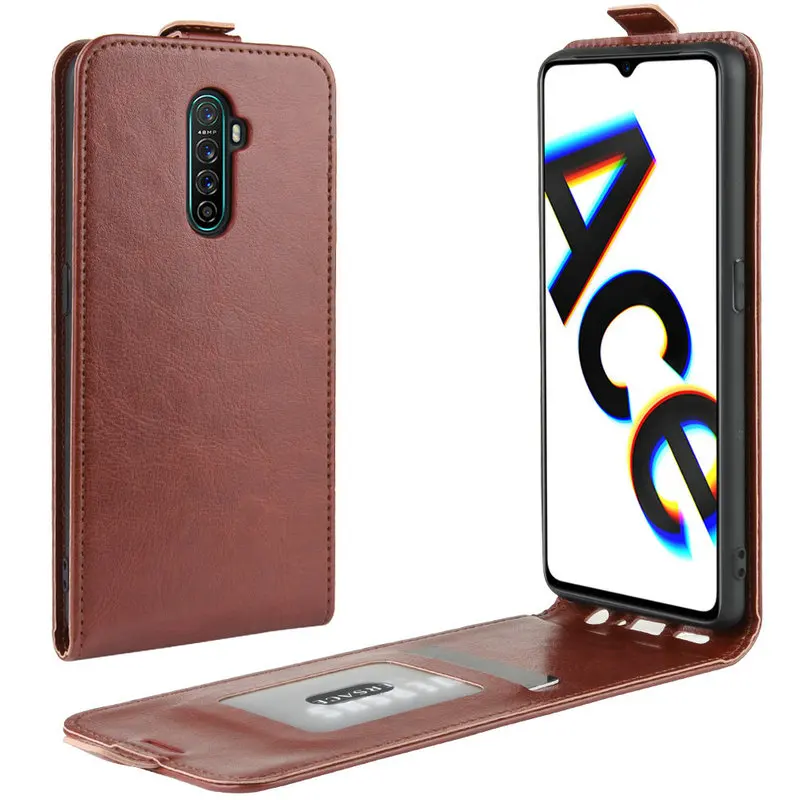 Кожаный чехол в стиле ретро для OPPO Reno Ace Oppo Reno2 Z F 2 2Z 2F Realme X2 Pro кожаный книжка с