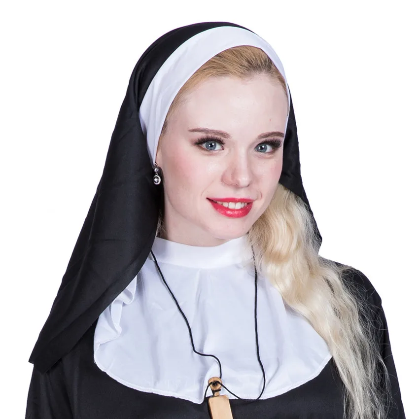 Женская Дева Мария на Хэллоуин искусственное длинное платье для косплея