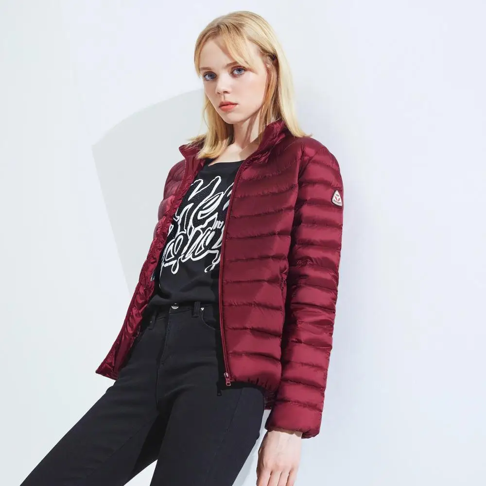 Женский пуховик BOSIDENG зимний обычный верх ульсветильник высокотехнологичная