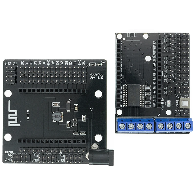 NodeMCU щит для платы двигателя L293D/NodeMcu подходит Node MCU база ESP8266 тестирования DIY макет