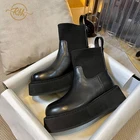 Женская обувь в европейском стиле женская обувь на высоком каблуке сексуальные женские ботинки Новинка 2021 осенние готические ботинки из натуральной кожи ботильоны