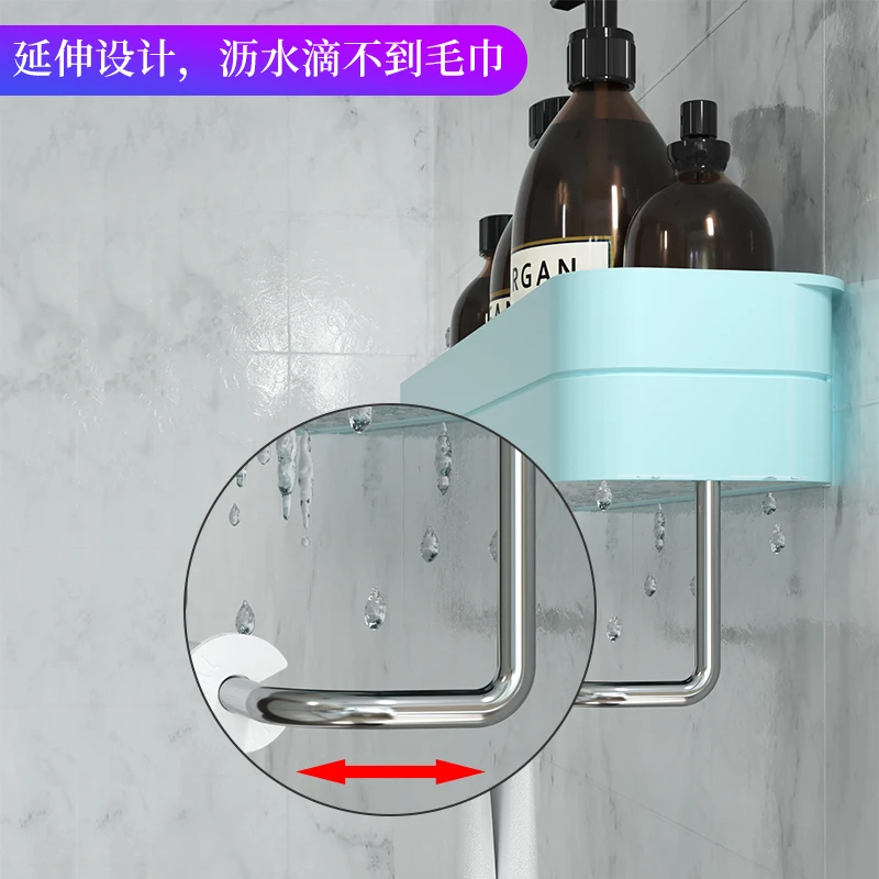 Настенная полка для ванной комнаты органайзер шампуня и душа полки держатель с