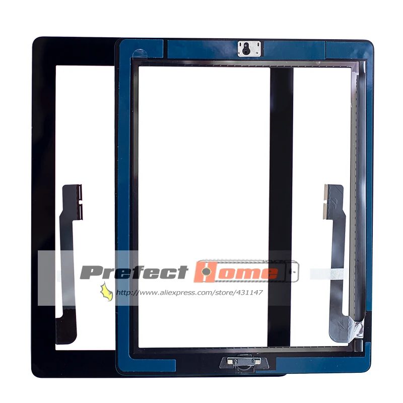 20 шт./лот для iPad 3 сенсорный экран стекло дигитайзер в сборе A1416 A1403 A1430 Бесплатная