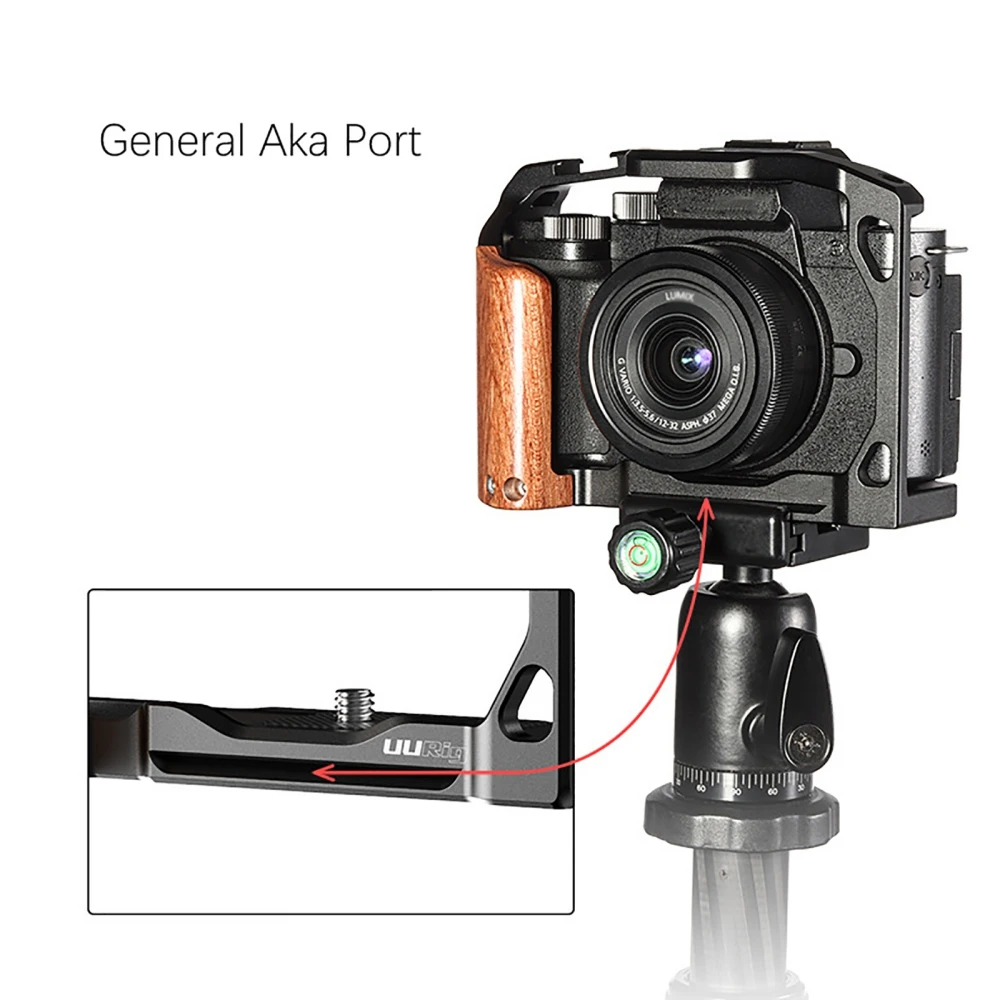 

Multifunctional Metal Camera Cage Expansion Protective Case Cover with Cold Shoe for SLR Camera Accessories