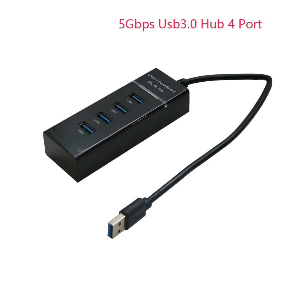 

HUB USB 3.0 4 Ports External Splitter with Micro TypeC USB Port Charging for iMac Laptop Computer Accessories USB 3.0 HUB USB