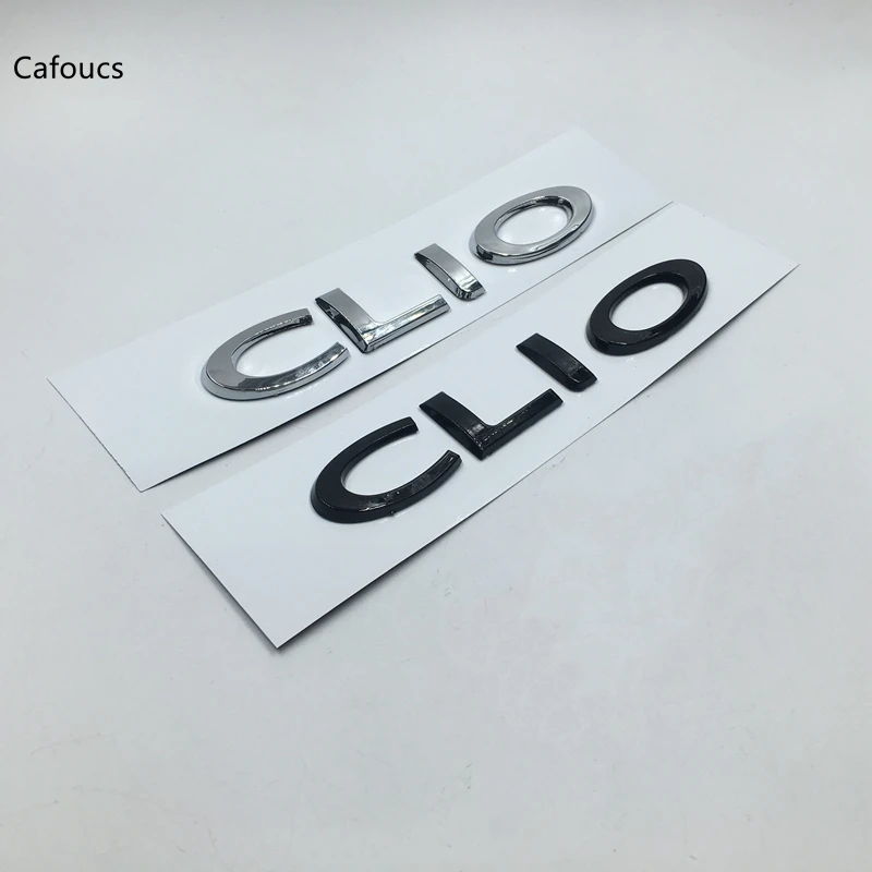 Cafoucs для Renault CLIO 2 3 4 наклейка с эмблемой заднего багажника Наклейка надписью