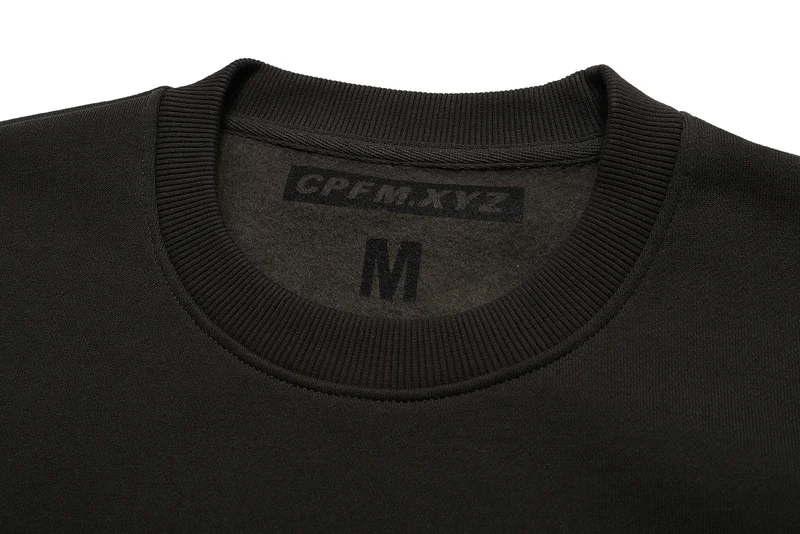 

CPFM.XYZ 20FW High Quality Letter Wing Foaming Print Sweatshirt Hip-Hop Oversize Crewneck Men Women Couple 100% Cotton Pullover