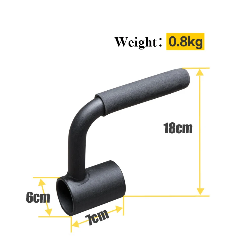 

Single Handle Barbell Lifter Weightlifting Equipment Whole Body Muscle Strength Training Smith Portable Accessories