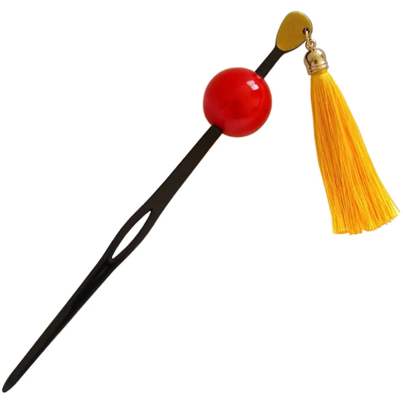 1 шт. винтажная декоративная шпилька для волос в японском стиле с кисточками