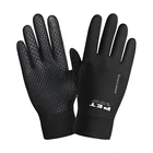 Осенне-зимние теплые перчатки мужские и женские спортивные Нескользящие велосипедные перчатки для сенсорных экранов плюшевые водонепроницаемые лыжные перчатки