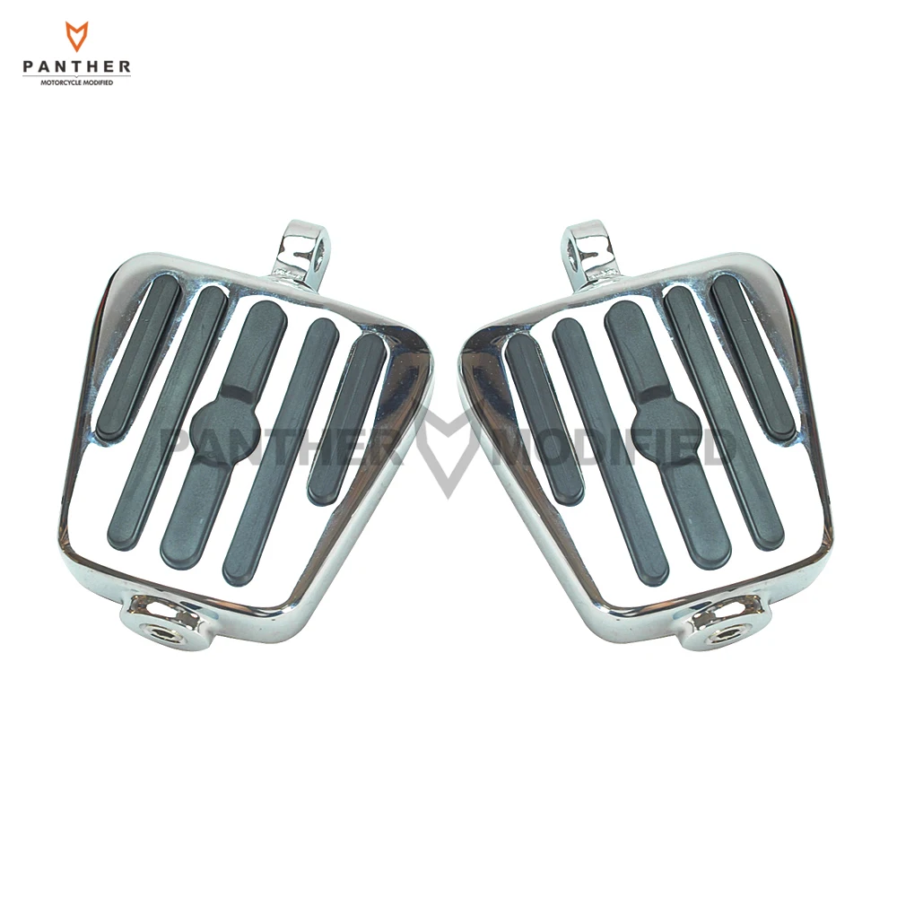2 шт. хромированная подставка для ног поддерживающая подножки мотоцикла чехол