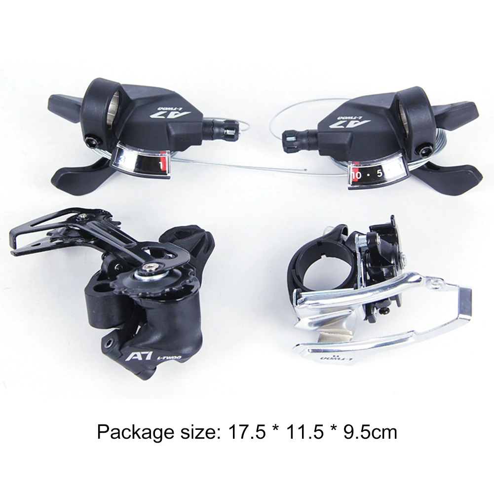 

3x10 Speed Bicycle Front Rear Alloy Derailleur Mountain Bike Trigger Shifter Lever Groupset MTB Parts high feet double pull