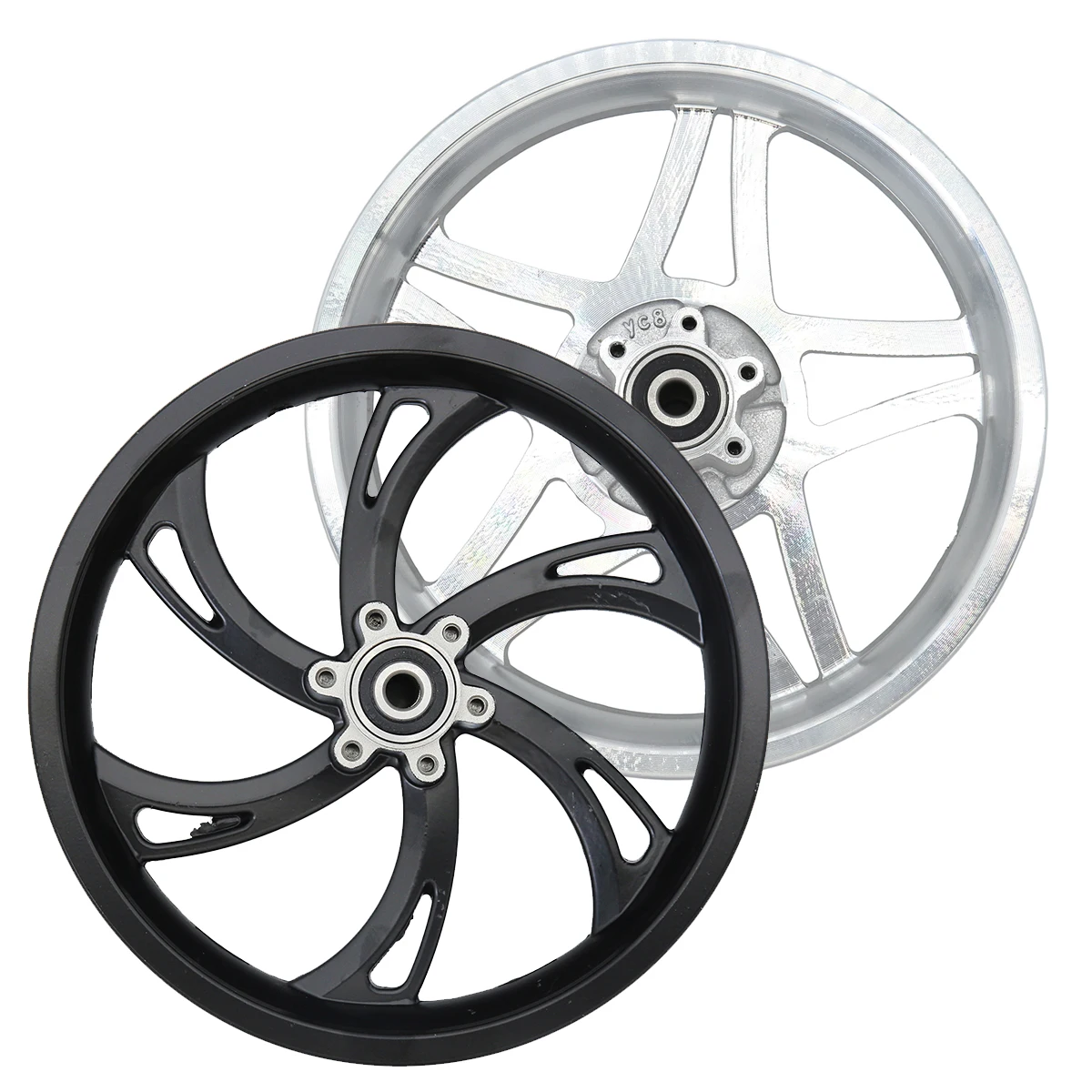 

12 Inch Rims 12x1.75 Wheel Hub Use 12 1/2 X 2 1/4 12 1/2x2.75 Tire Inner Tube Fit Many Gas Electric Scooters E-Bike Accessory