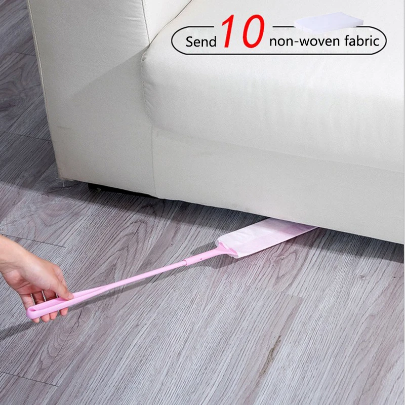 Щетка для чистки пыли с длинной ручкой устройство удаления в уголке 10 сменными