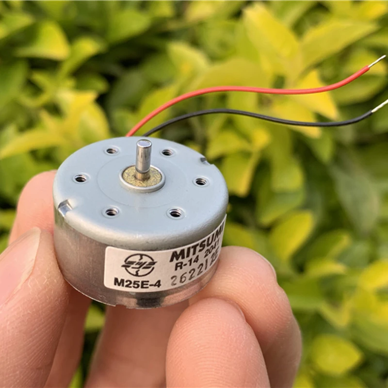 1 шт. MITSUMI M25E 4 RF 300CA Солнечный Мощность двигатель постоянного тока 3V ~ 6V 5500 об/мин 24