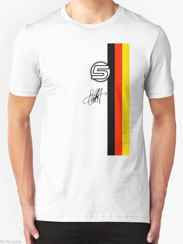 

Brand new 2020 summer men's T-shirt clothing Vettel helmet Sig T-shirt driver T-shirt S-3Xl Tee shirt