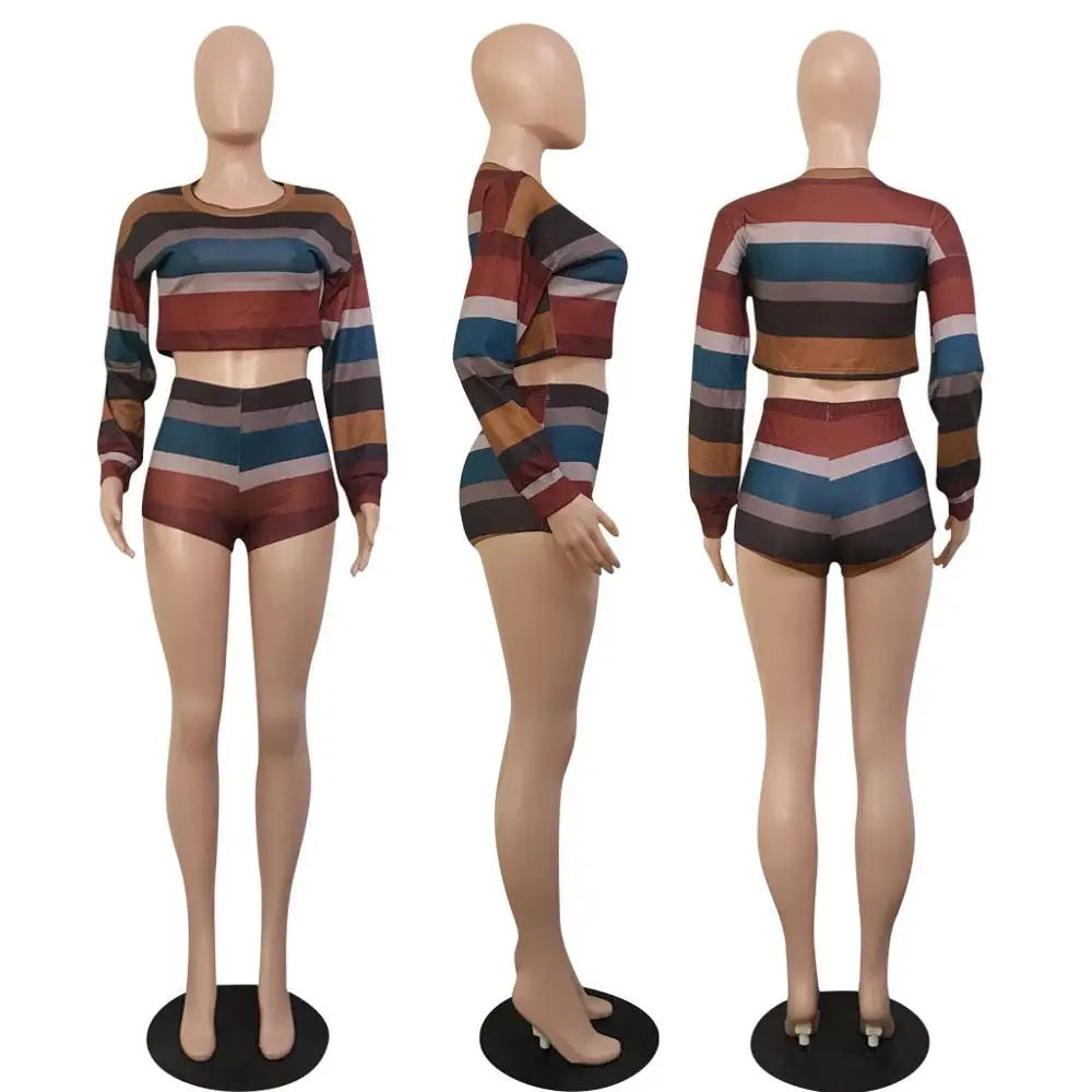 Женский осенний комплект из двух предметов Causl свитер с длинным рукавом и