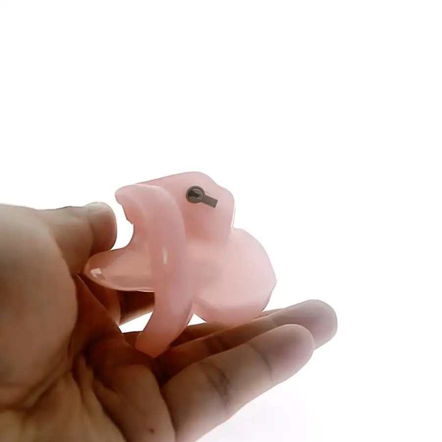 Мужское устройство верности с 4 кольцами микро клетка на член резиновый пояс