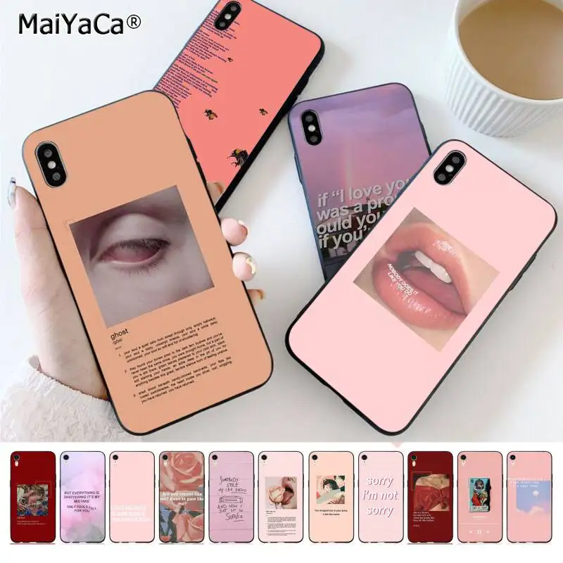 Чехол MaiYaCa для iphone SE 2020 11 pro XS MAX 8 7 6 6S Plus X 5|Бамперы| |