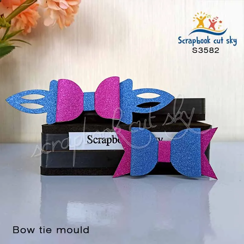 

S3582 bow die new product is suitable for market general machine scrapbook cut sky