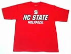 Мужская футболка с принтом Северная Каролина, ЧПУ, штат Вольфпак, красная классическая мужская футболка