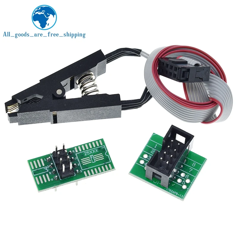 Зажим высокого качества SOIC8 SOP8 для программирования EEPROM 93CXX/25CXX/24CXX Встроенный