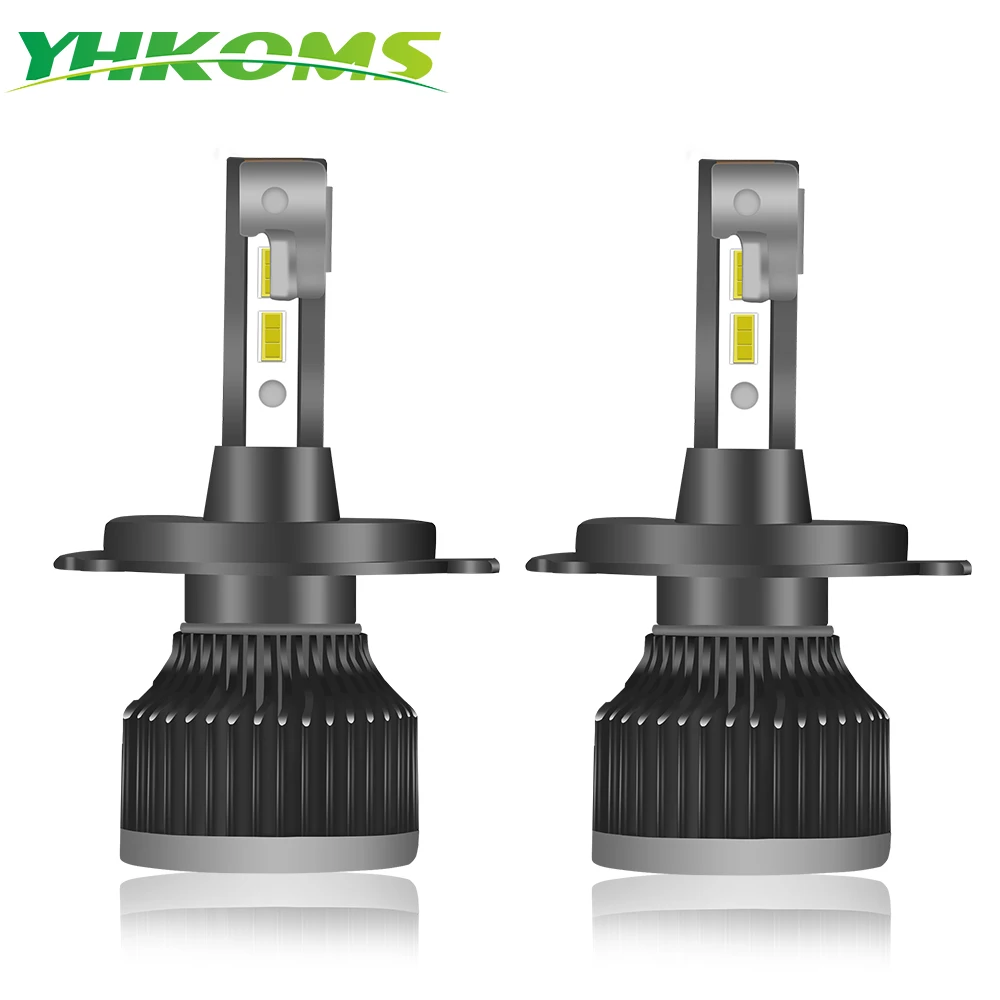 

YHKOMS H4 LED H7 LED Car Headlight H1 H8 H9 H11 9005 HB3 9006 HB4 9012 Auto Fog Lamp 60W 16000LM CSP 6000K Turbo LED Bulbs 12V