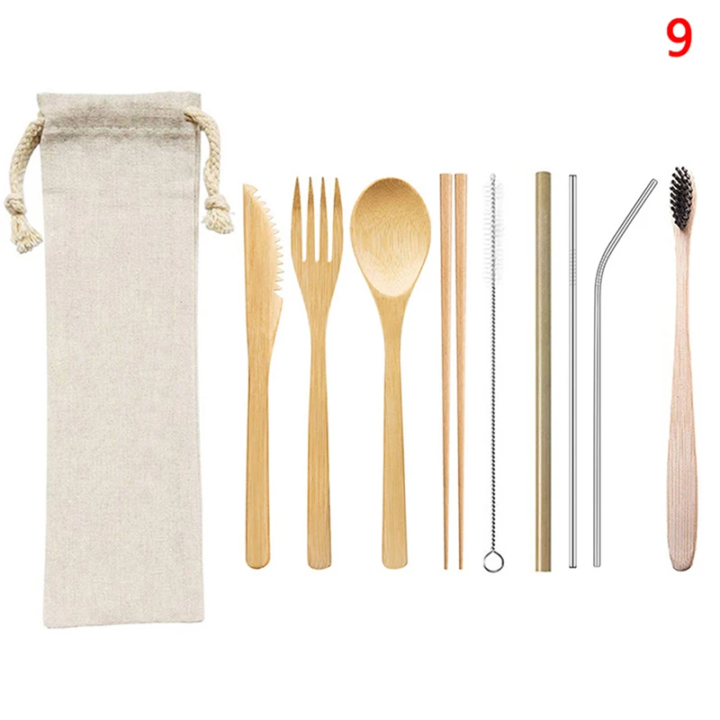 

1 Набор экологичных бамбуковых зубных щеток, набор из беспластичной бамбуковой зубной щетки, портативный дорожный набор, оптовая продажа