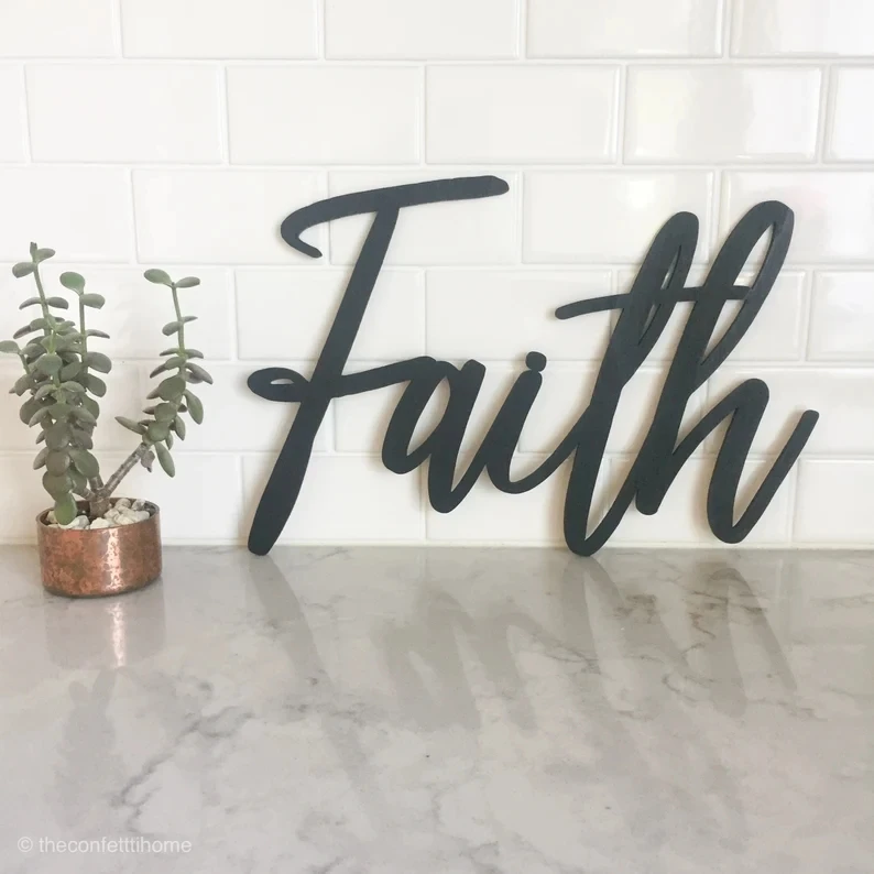

Faith Sign,Wood relax Sign,porch decor,summer Decor,Rustic Wood Sign,Wood Sign,Wall Hanging,Home Decor,laser cut,Room Signation