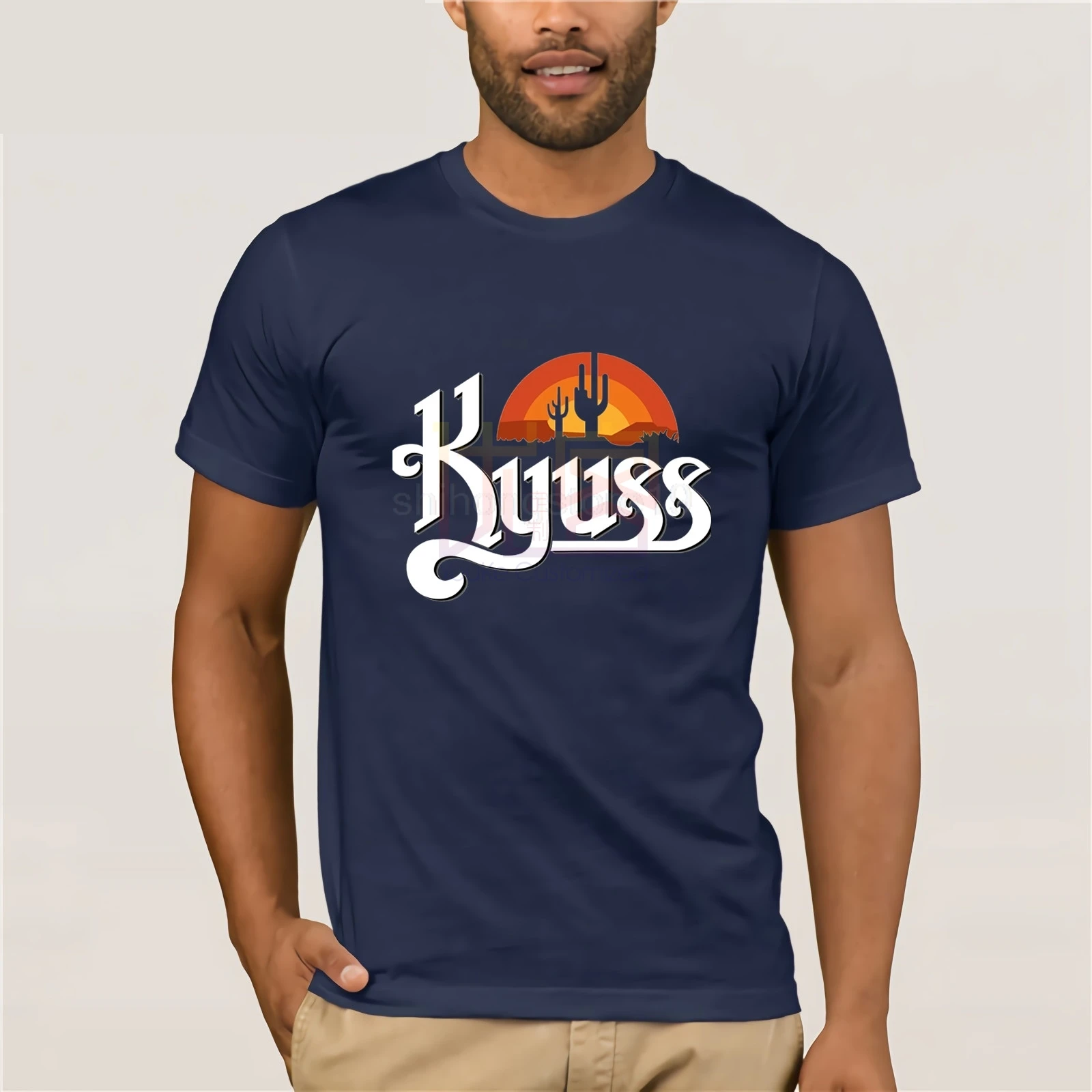 Stoner Rock Southern Bnad футболка Kyuss модные повседневные футболки Летние Homme Camiseta уличная