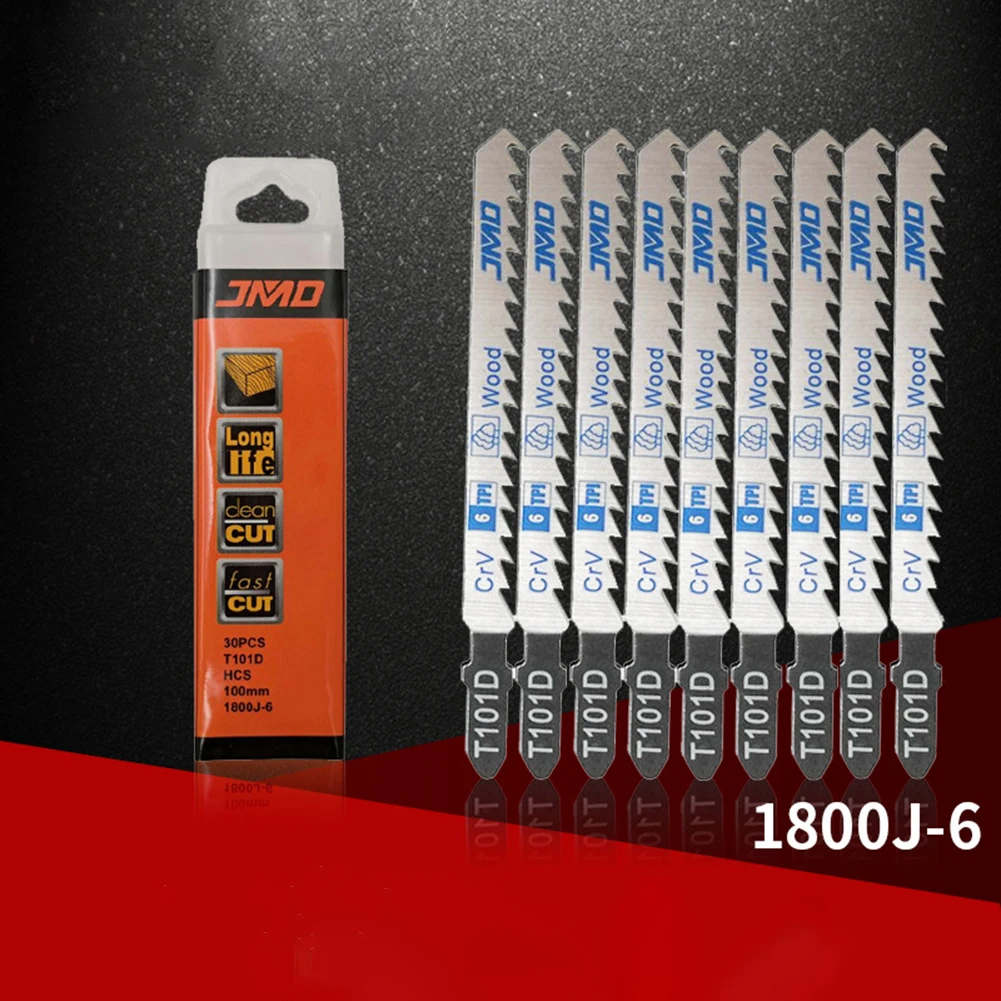 30 ПК 75Ƈ.5mm высокоуглеродной стали Jig Пила Blade с острыми зубами для резки