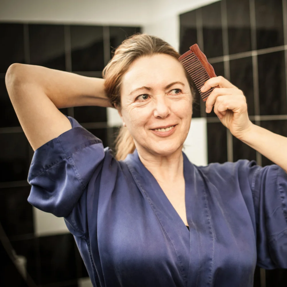 

1PC Head Comb Hair Bang Comb Household Sandalwood Hair Comb Healthy Comb