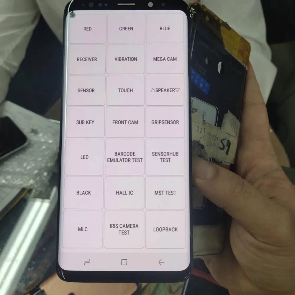 Сенсорный экран AMOLED для Samsung Galaxy S9 + G965F G965W ЖК дисплей с рамкой|Экраны мобильных