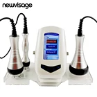 Металлическая палочка 3 в 1, ультразвуковая кавитационная РЧ-машина 40K 5 МГц, радиочастота подтяжка кожи лица, сжигатель жира для похудения, потери веса