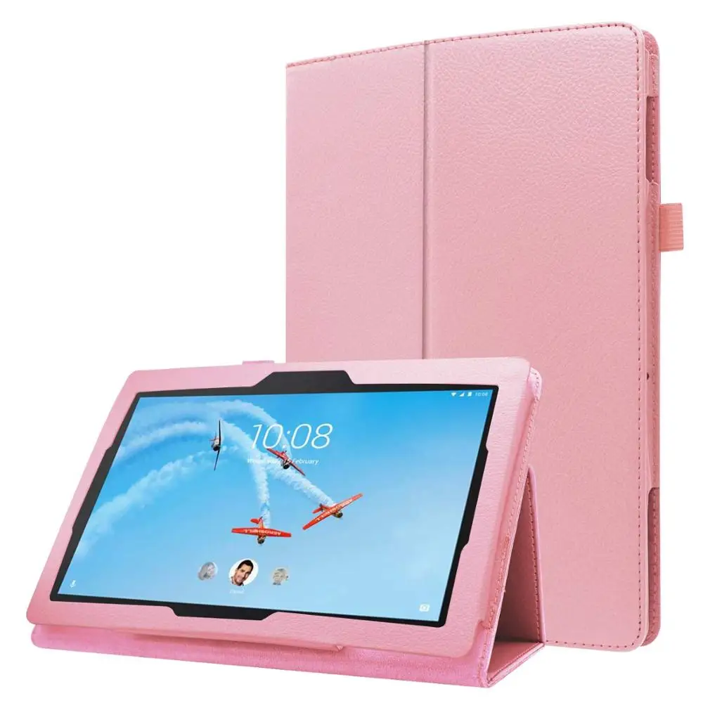 Для Lenovo Tab M10 TB X605F чехол PU складной книжка Магнитный M 10 X605 X605f защитный для