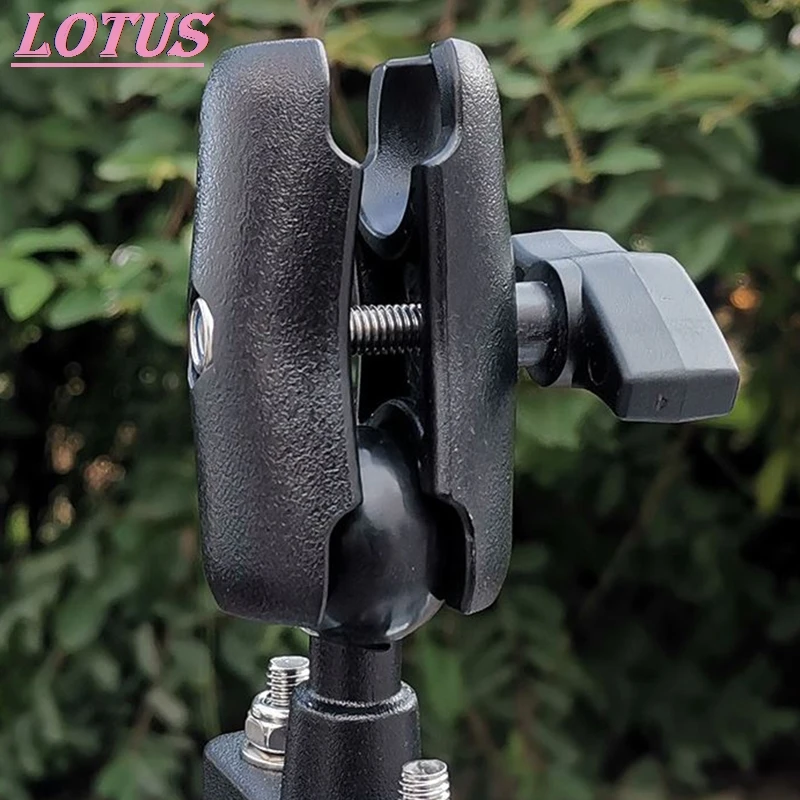 

Double Socket Arm with 1 inch Ball Base Mount Motorcycle Camera Extension Arm Aluminium Alloy hotsale