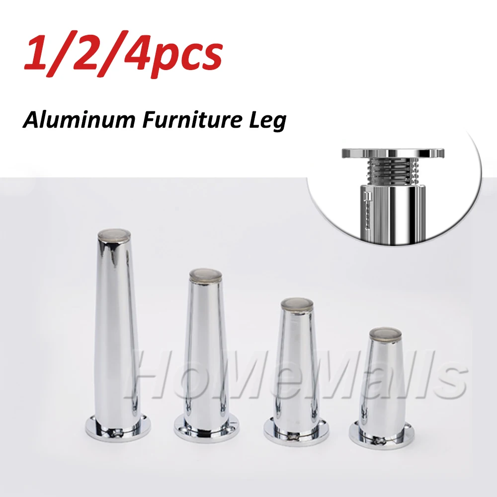 

4 шт., металлические регулируемые ножки для мебели, из цинкового сплава