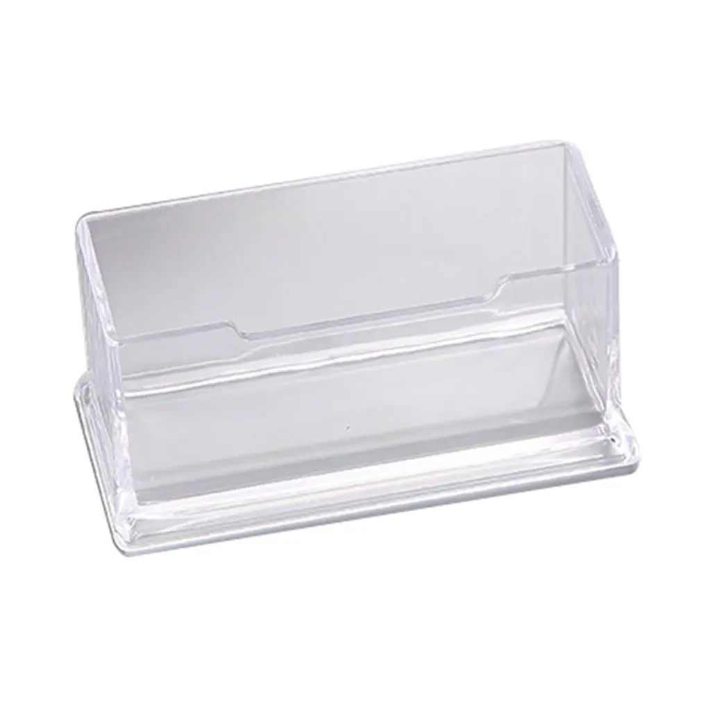 business card holder display stand desk desktop countertop business card holder desk shelf box with pen holder free global shipping