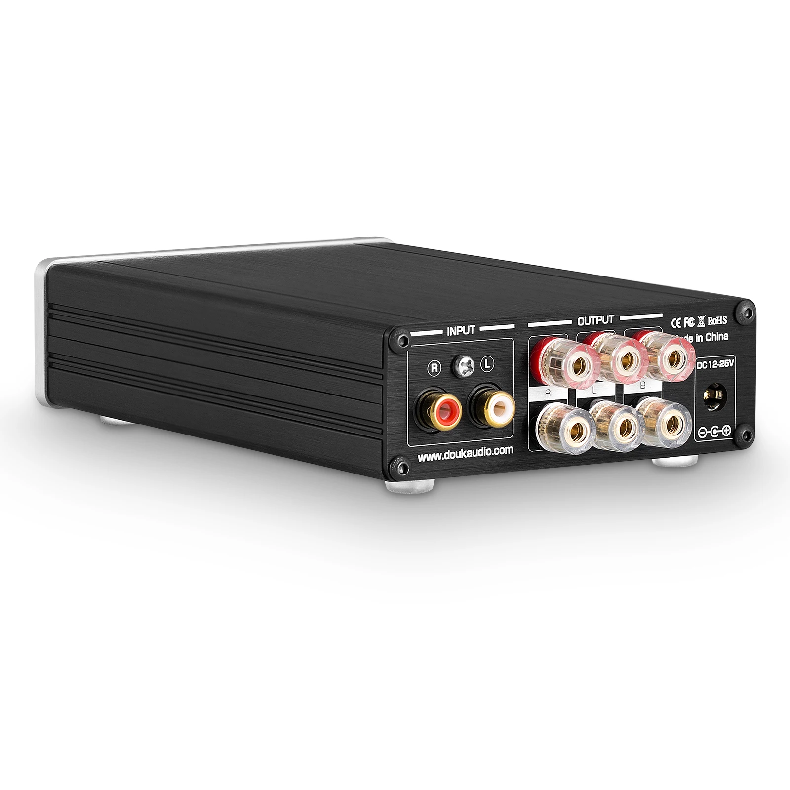 Nobsound Mini Hi-Fi 2 1 канала TPA3116D2 цифровой усилитель мощности стерео аудио басовый 2*50 Вт