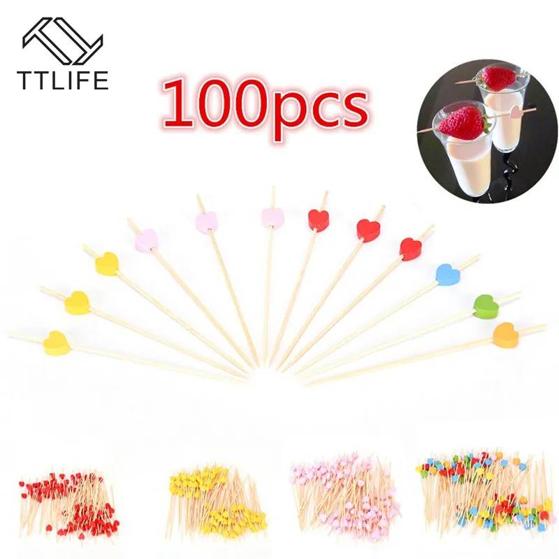 100 шт. 12 см буфет для еды в форме сердца | Дом и сад