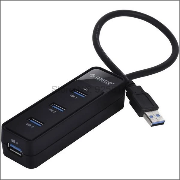 Доставка dhl или ems 20 шт. концентратор USB 3 0 4 порта win7 совместим с пк ноутбуком