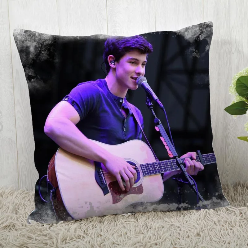 Best Shawn Mendes декоративная Свадебные наволочки на подушку индивидуальный подарок для(с одной стороны) наволочки с принтом - Цвет: 8